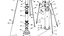 Болт 01092-31655 Komatsu