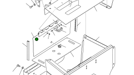 Крышка 42N-54-12590 Komatsu