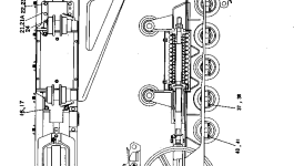 Прокладка D50-P233 Komatsu