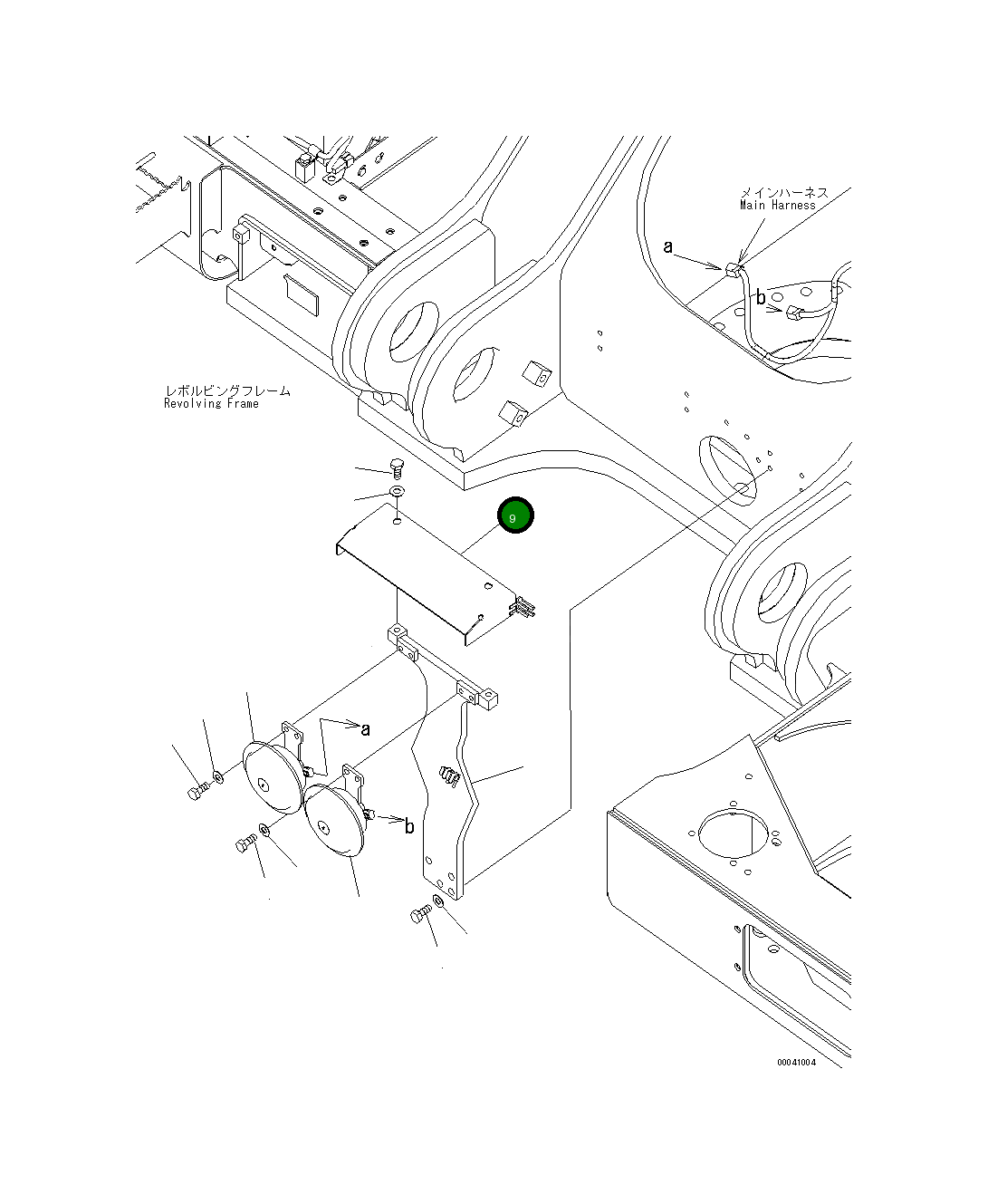 Крышка 209-06-41280 Komatsu