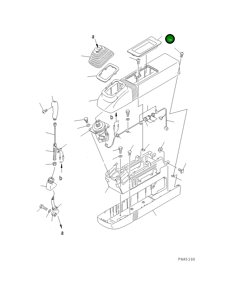 Крышка 20Y-43-22550  Komatsu