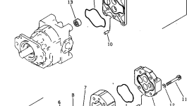 Болт 705-19-03470 Komatsu