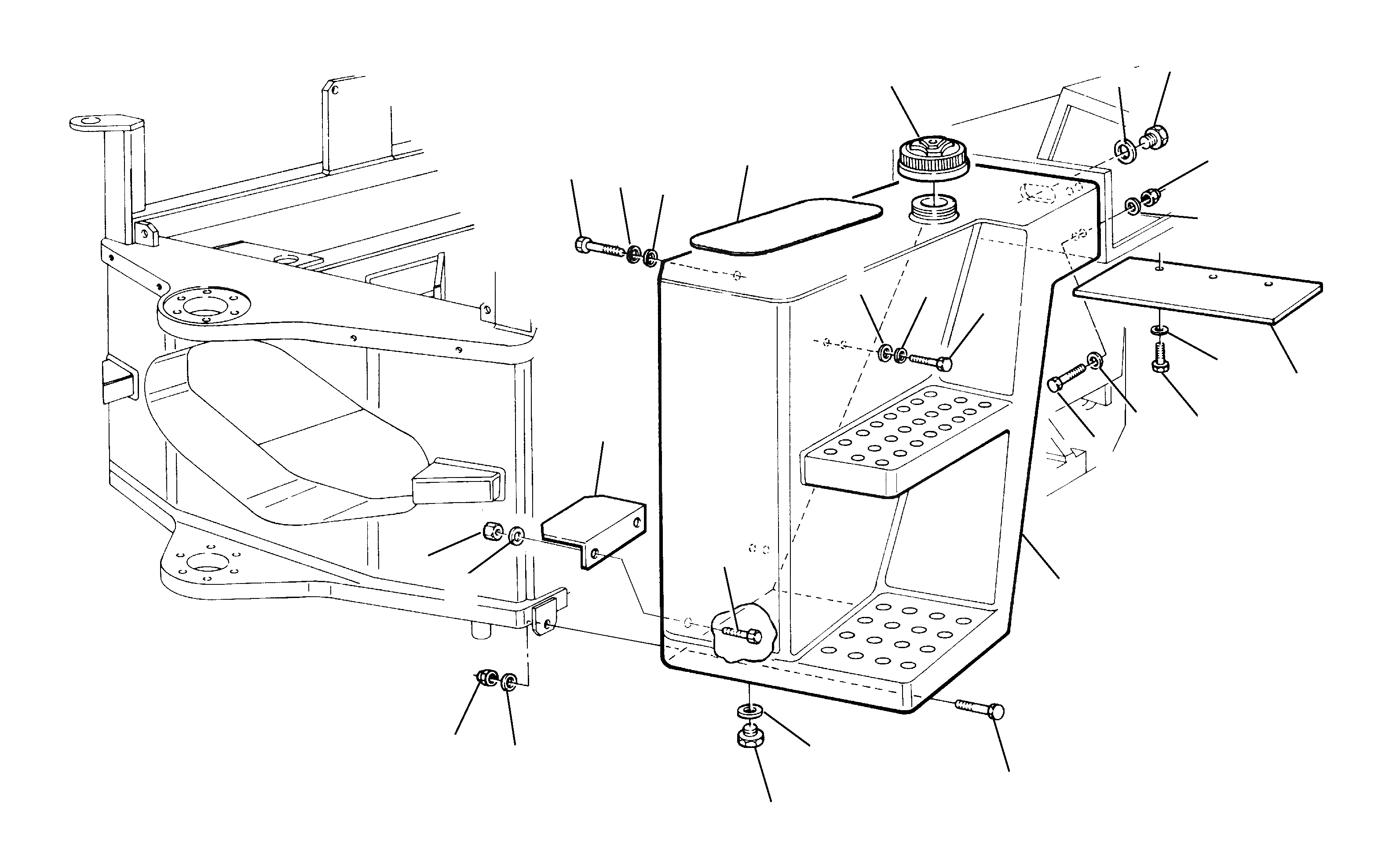 Крышка 360713608  Komatsu