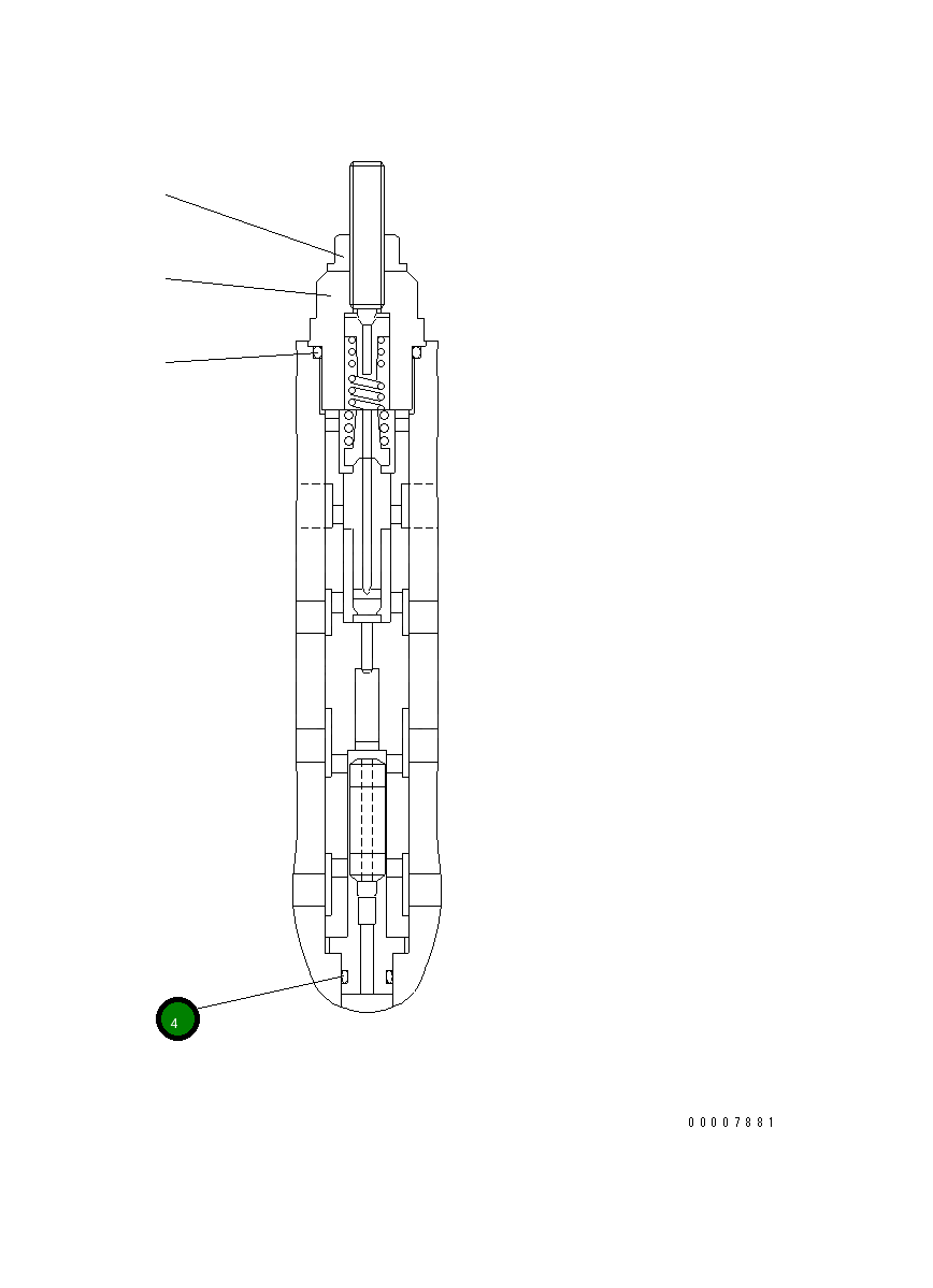 Кольцо уплотнительное (O-Ring) UC10908638071 Komatsu