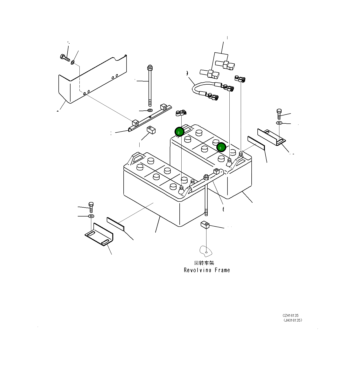 Крышка 207-06-75322 Komatsu