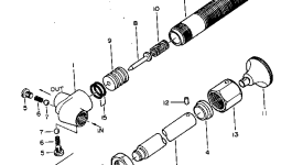 Кольцо уплотнительное (O-Ring) 6656-81-3670 Komatsu