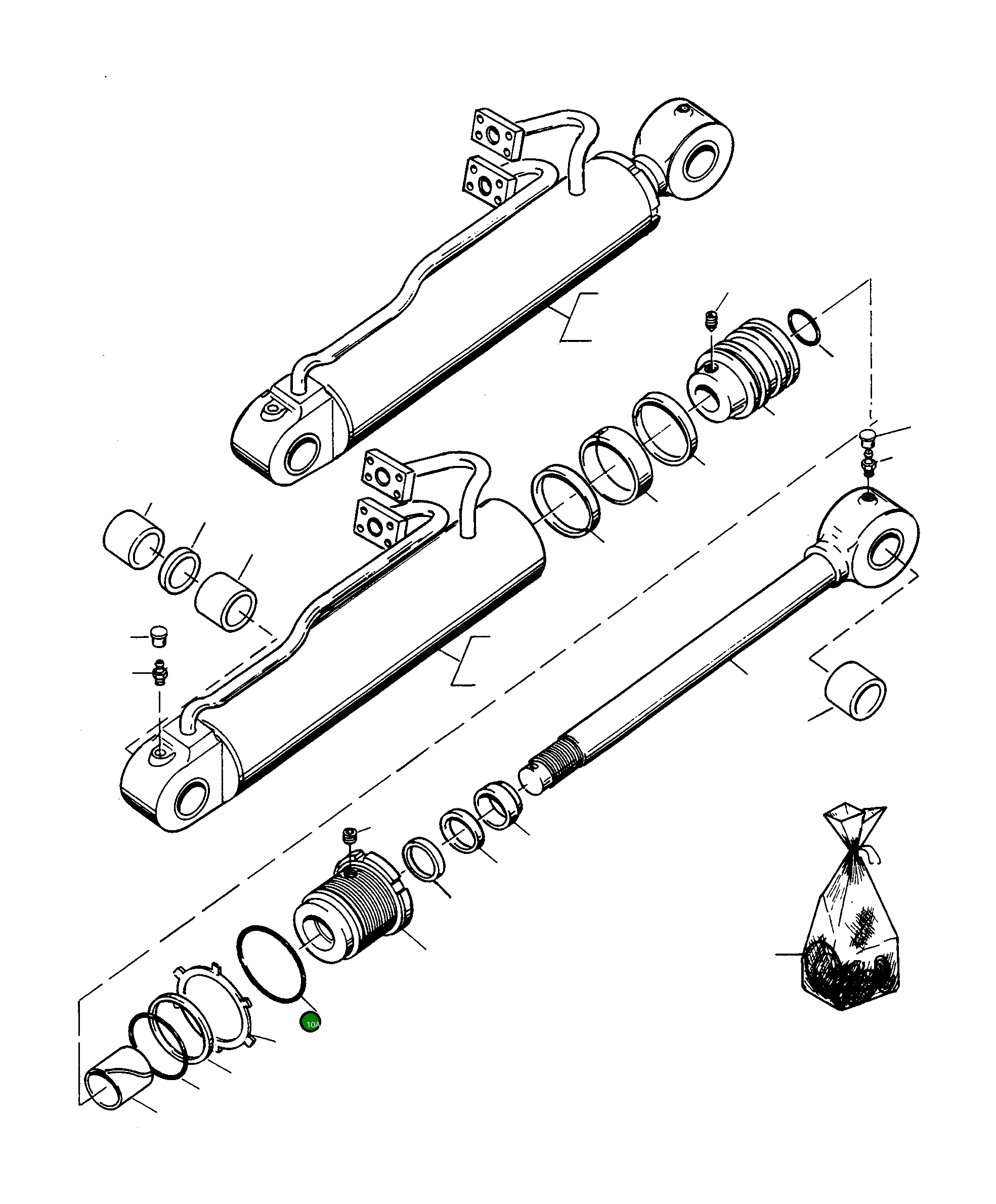 Кольцо уплотнительное (O-Ring) 4919527M1 Komatsu