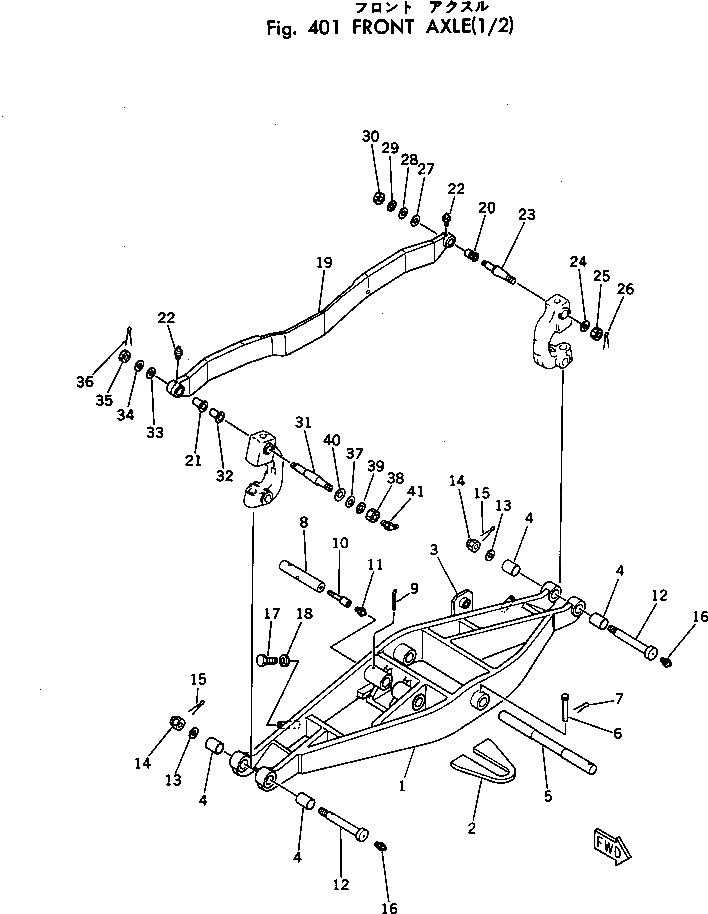 Болт 232-27-11630 Komatsu