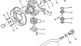 Шайба 22X-23-13480 Komatsu