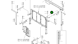 Крышка 21N-54-39262 Komatsu