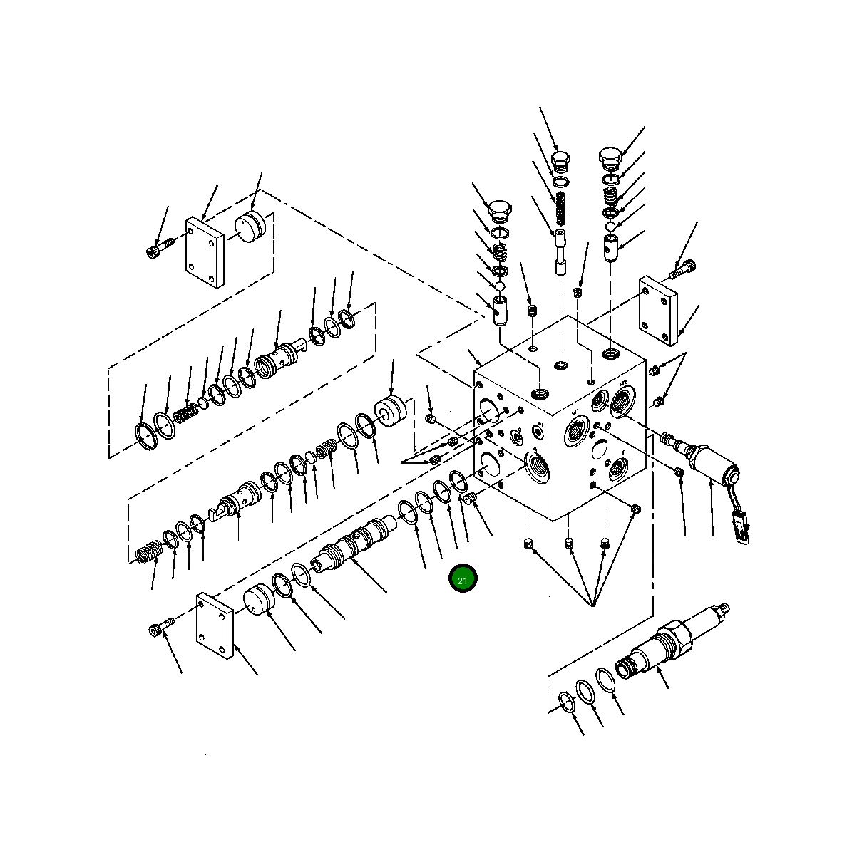 Кольцо уплотнительное (O-Ring) 1430 404 H1 Komatsu