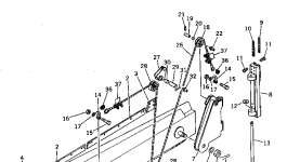 Клипса 232-971-6260 Komatsu