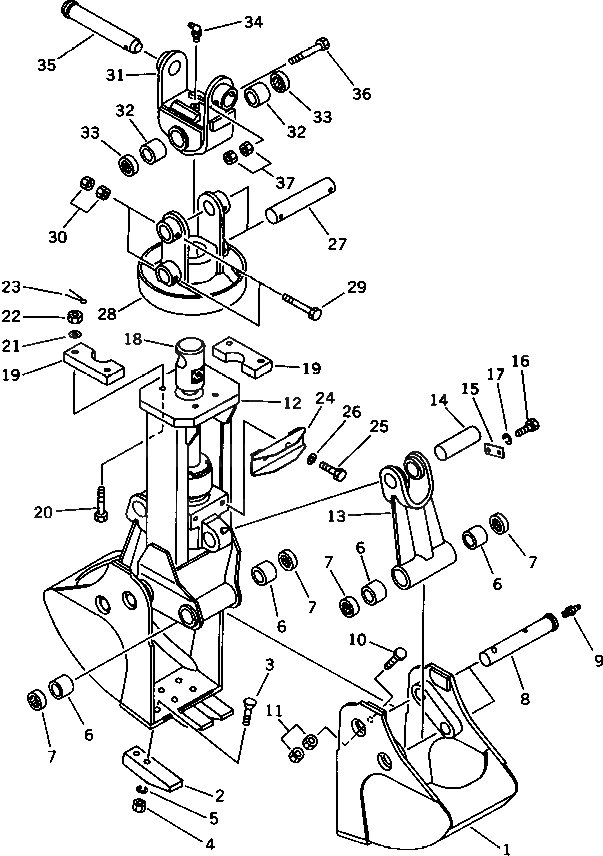 Болт 02090-11275 Komatsu