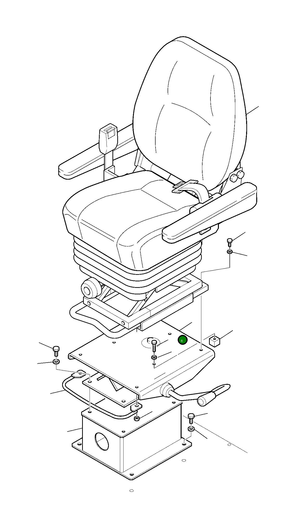 Болт 01010-70835 Komatsu