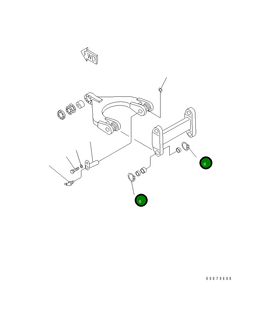 Кольцо уплотнительное (O-Ring) 426-70-12530  Komatsu