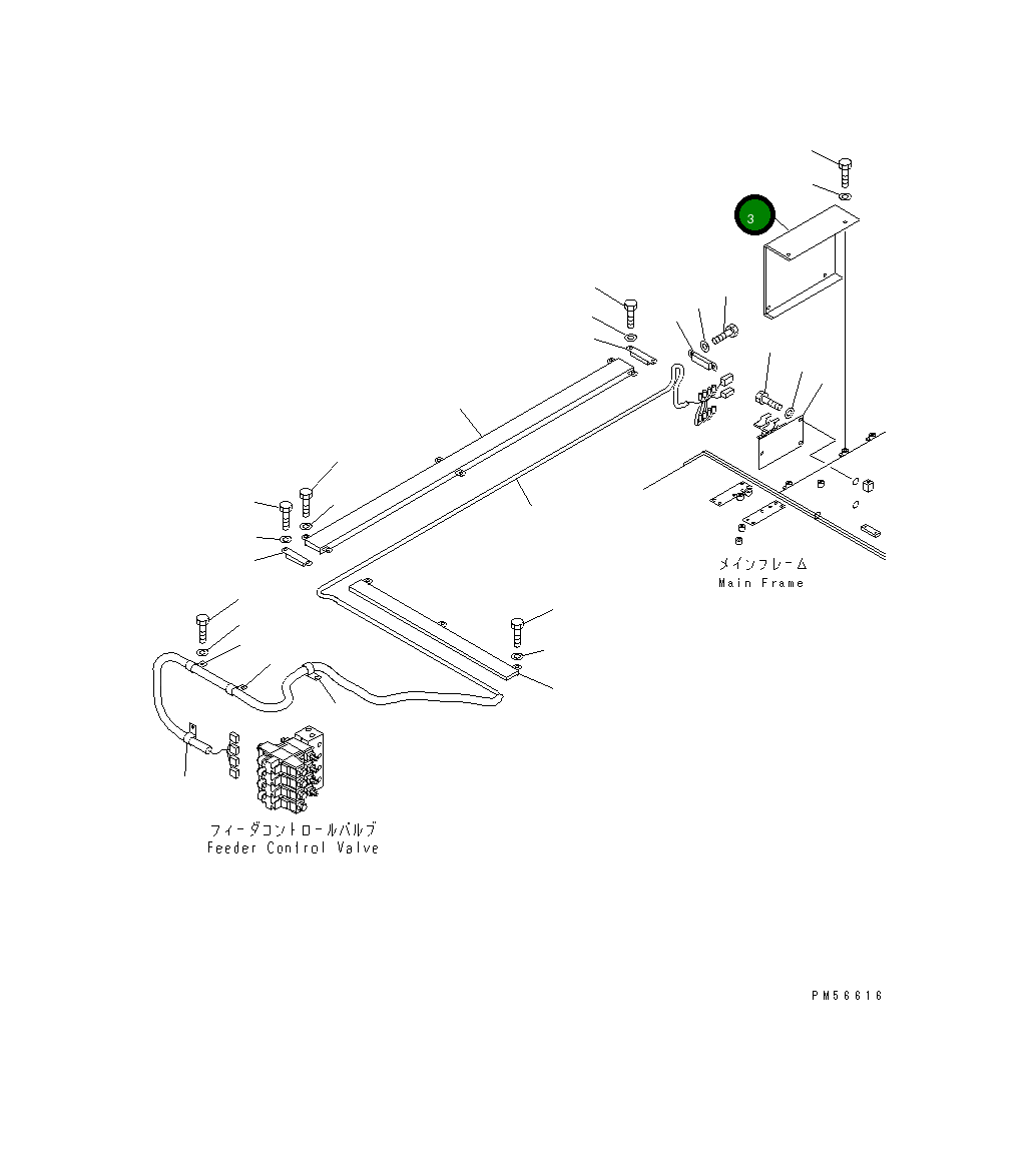 Крышка 262-06-76690 Komatsu