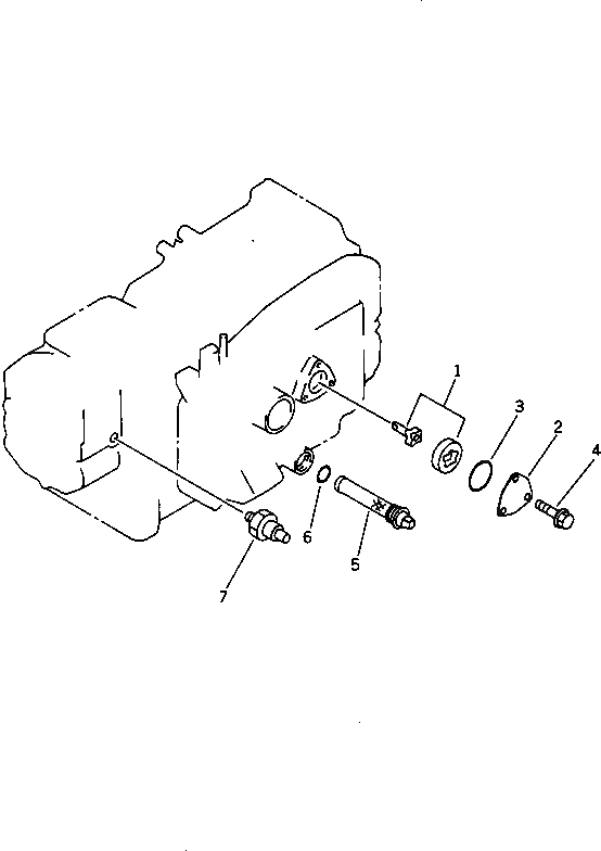 Кольцо уплотнительное (O-Ring) YM24341-000200  Komatsu