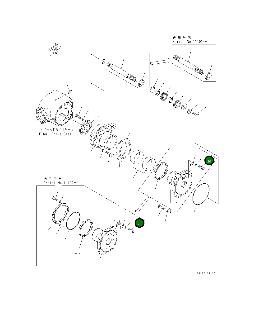 Болт 01010-61016  Komatsu