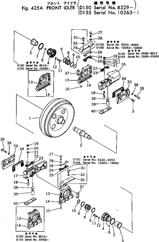 Болт 01011-32260 Komatsu