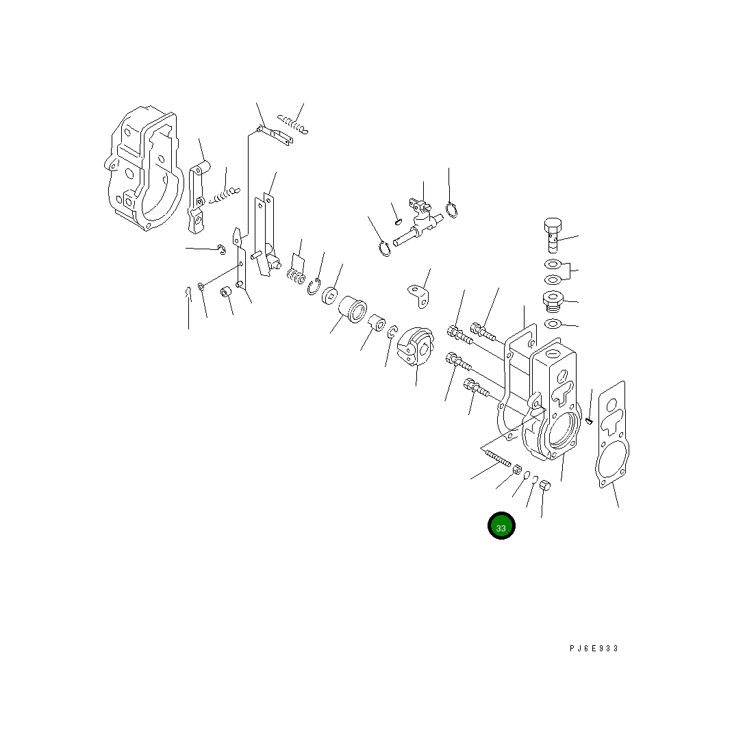 Кольцо уплотнительное (O-Ring) ND949140-4060 Komatsu