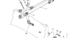 Тяга 175-71-21250 Komatsu