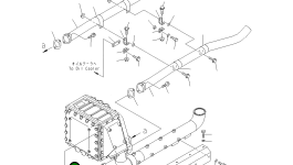 Крышка 6152-15-4240 Komatsu
