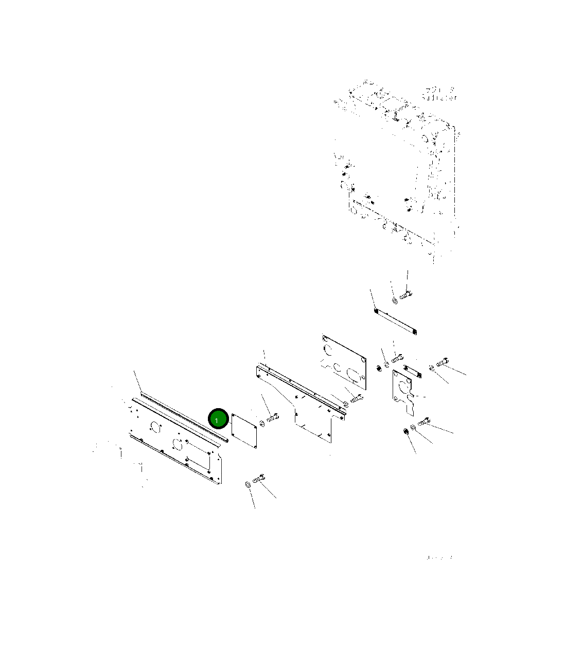 Крышка 423-54-62530 Komatsu