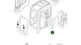 Крышка 22K-54-14690 Komatsu