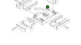Крышка 21N-54-39821 Komatsu