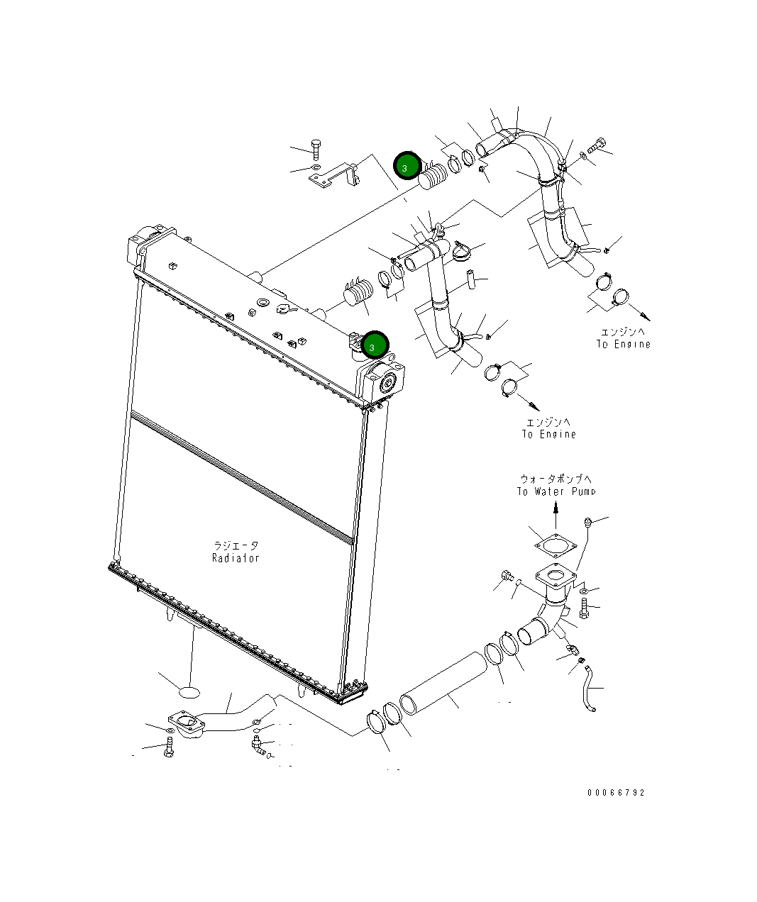 Крышка 198-03-75640 Komatsu
