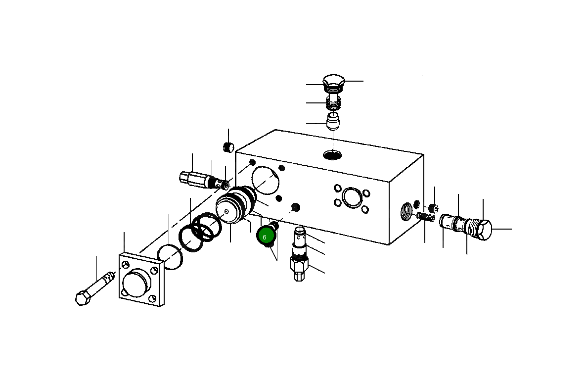 Кольцо уплотнительное (O-Ring) 85 759 Komatsu