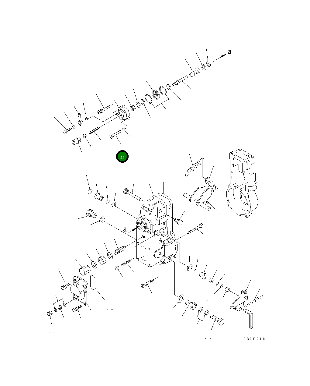 Болт DK020106-2540 Komatsu
