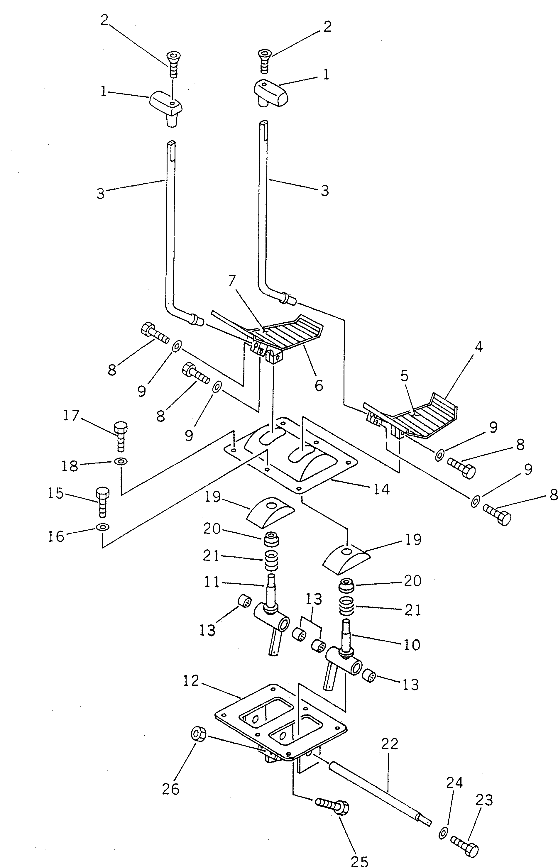 Болт 01016-81025 Komatsu
