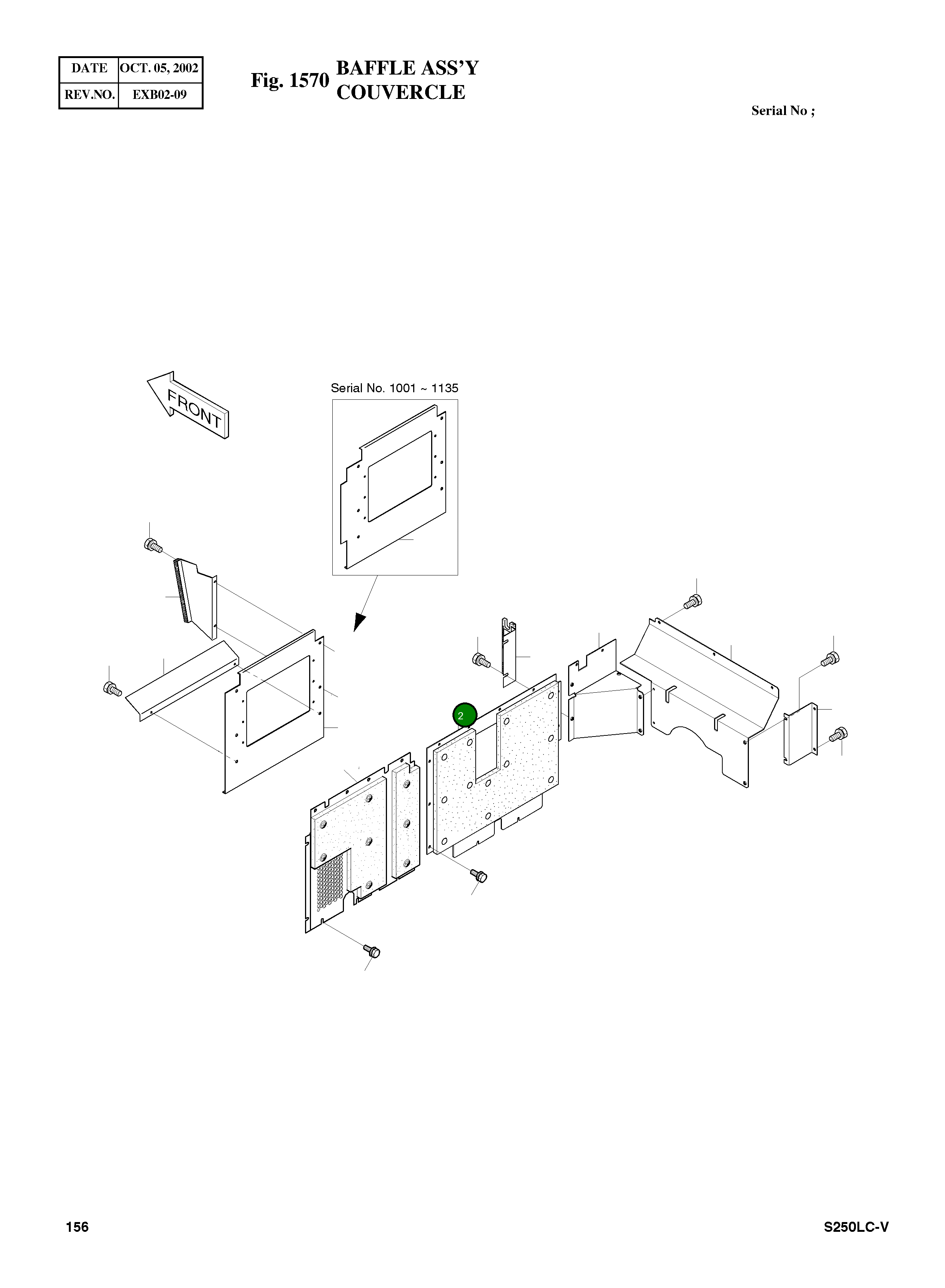 Крышка 621-00144A Komatsu