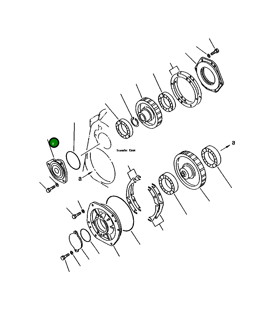 Крышка 423-15-13810  Komatsu