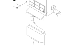 Крышка 21Y-978-1320 Komatsu