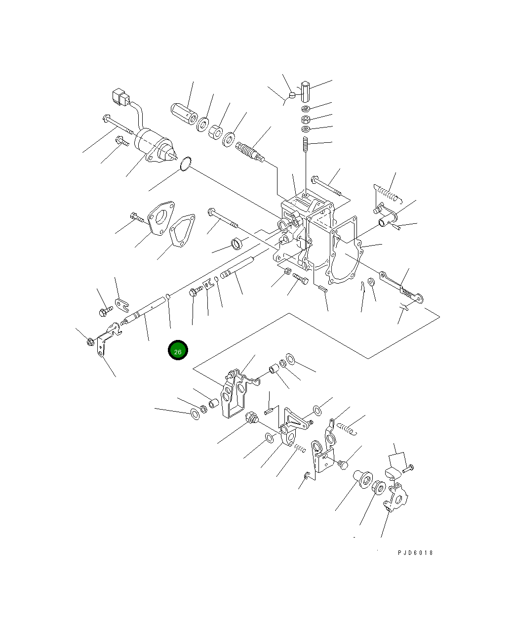 Кольцо уплотнительное (O-Ring) 453-679 Komatsu