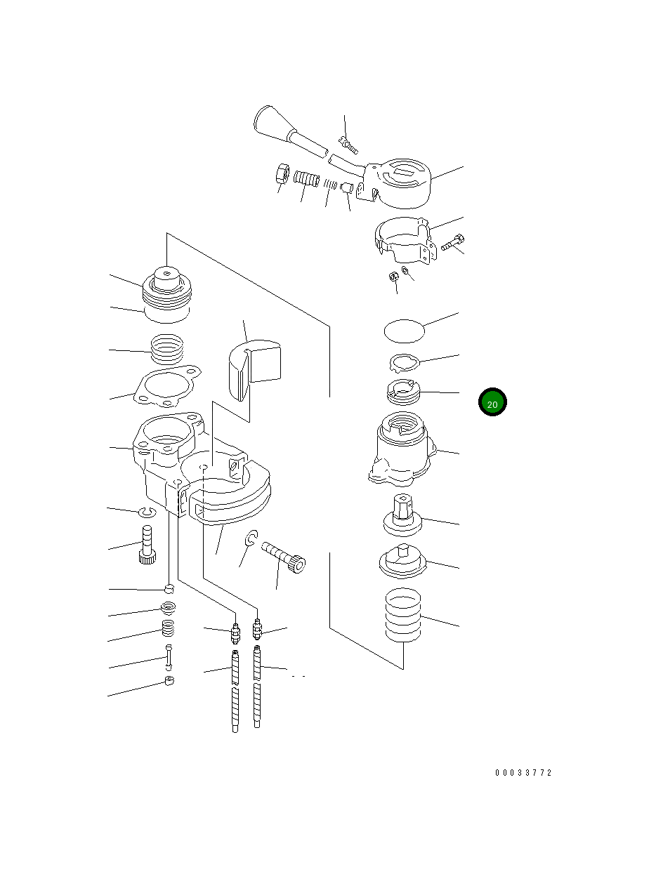Кольцо 566-35-16310 Komatsu
