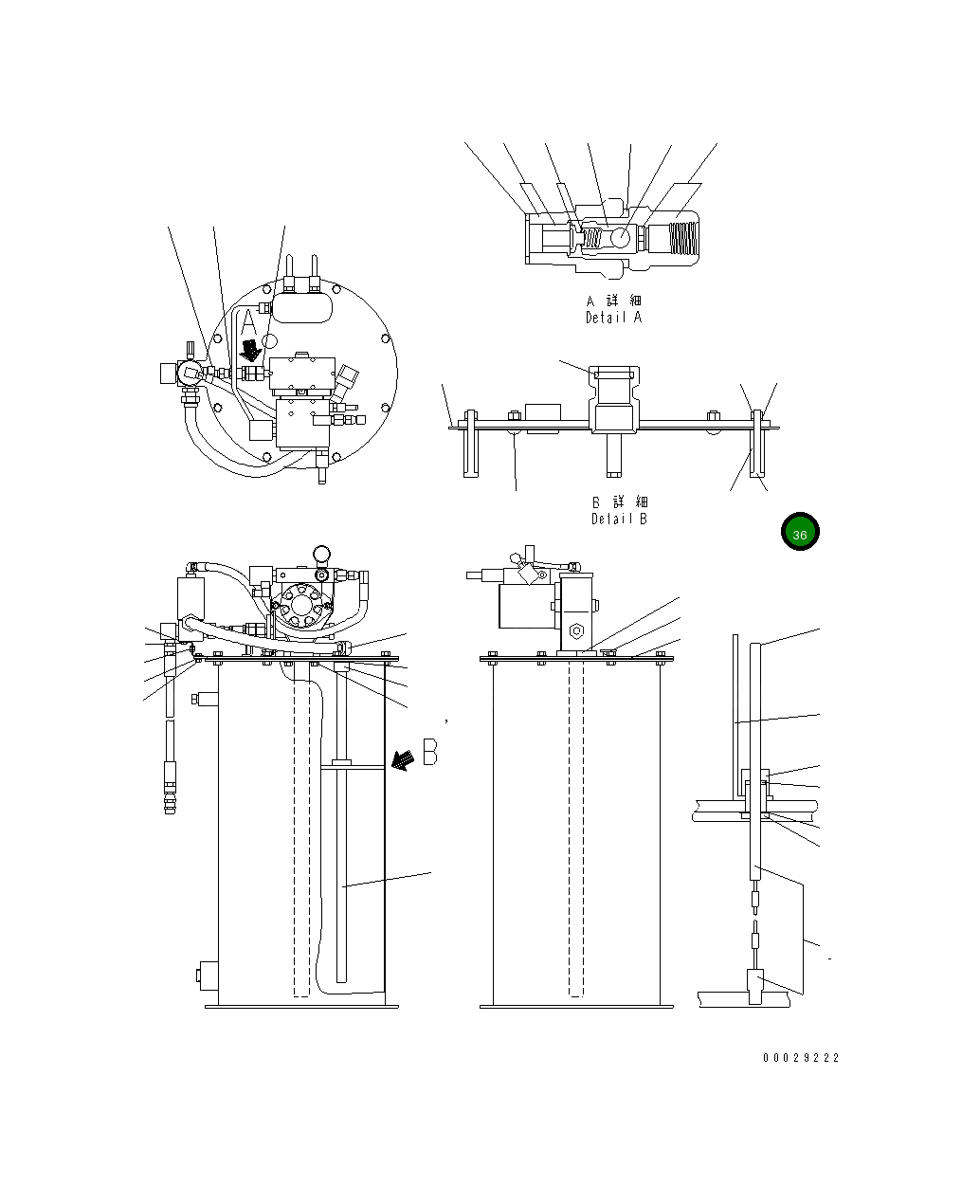Болт LI50062 Komatsu
