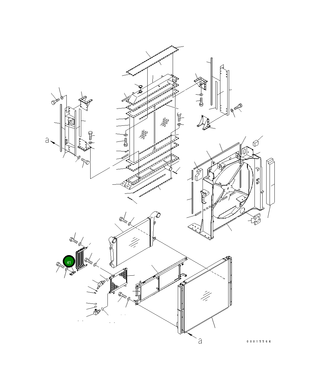 Крышка 209-03-77380 Komatsu