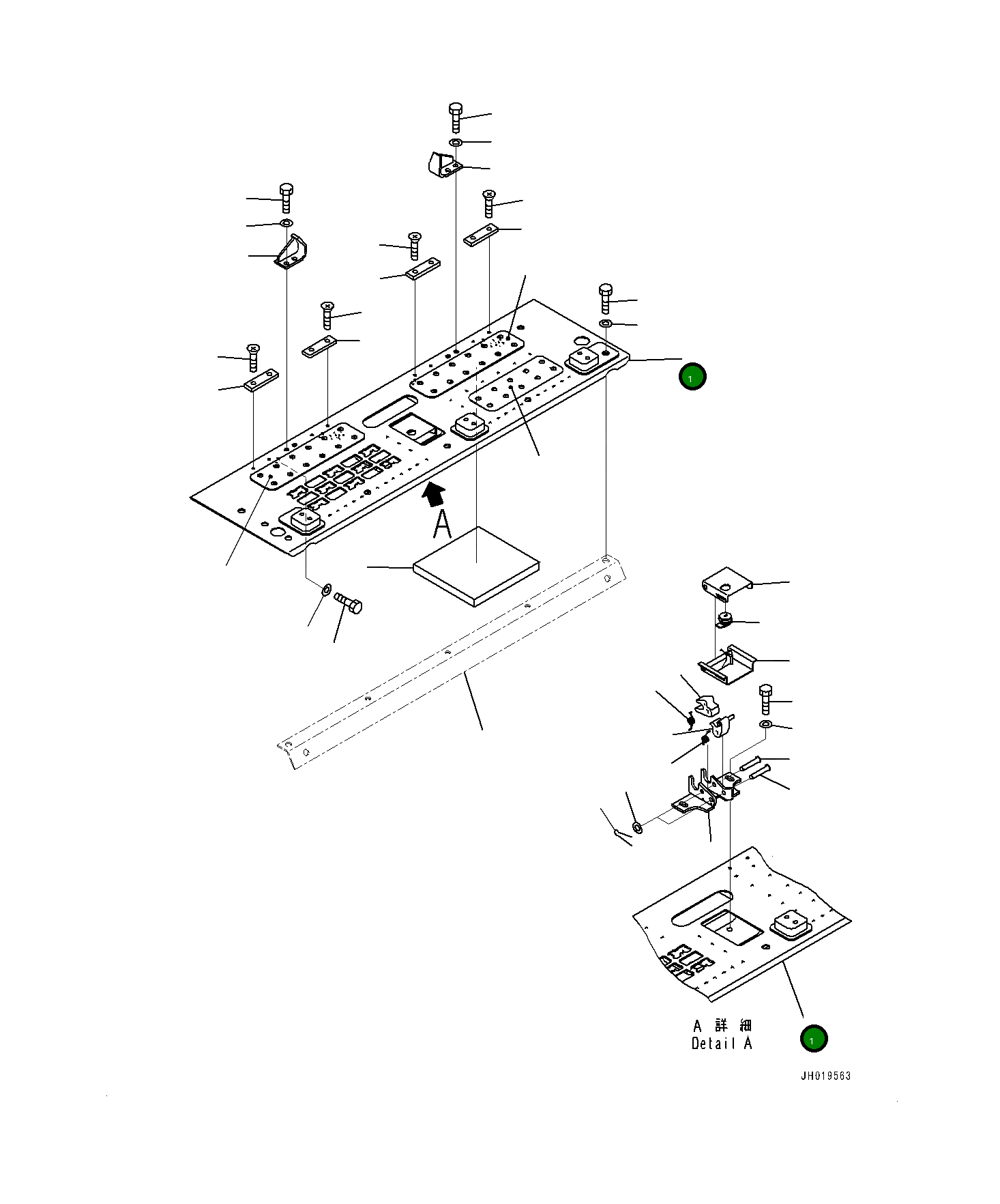 Крышка 207-54-78981  Komatsu