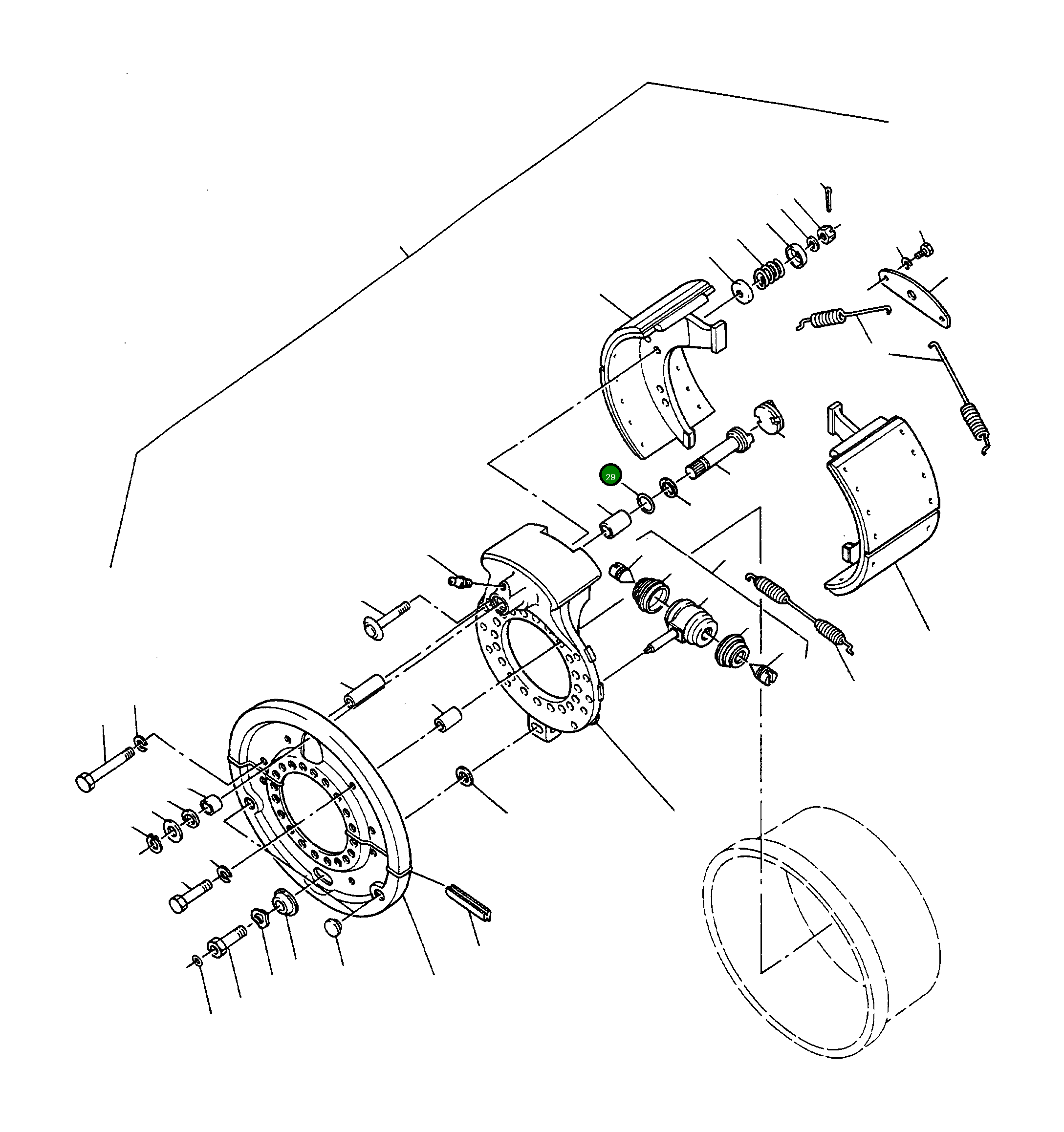 Кольцо уплотнительное (O-Ring) 1444892X1 Komatsu