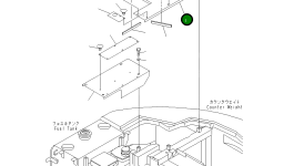 Крышка 22B-54-14410 Komatsu