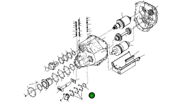 Кольцо уплотнительное (O-Ring) 730 893 C1 Komatsu