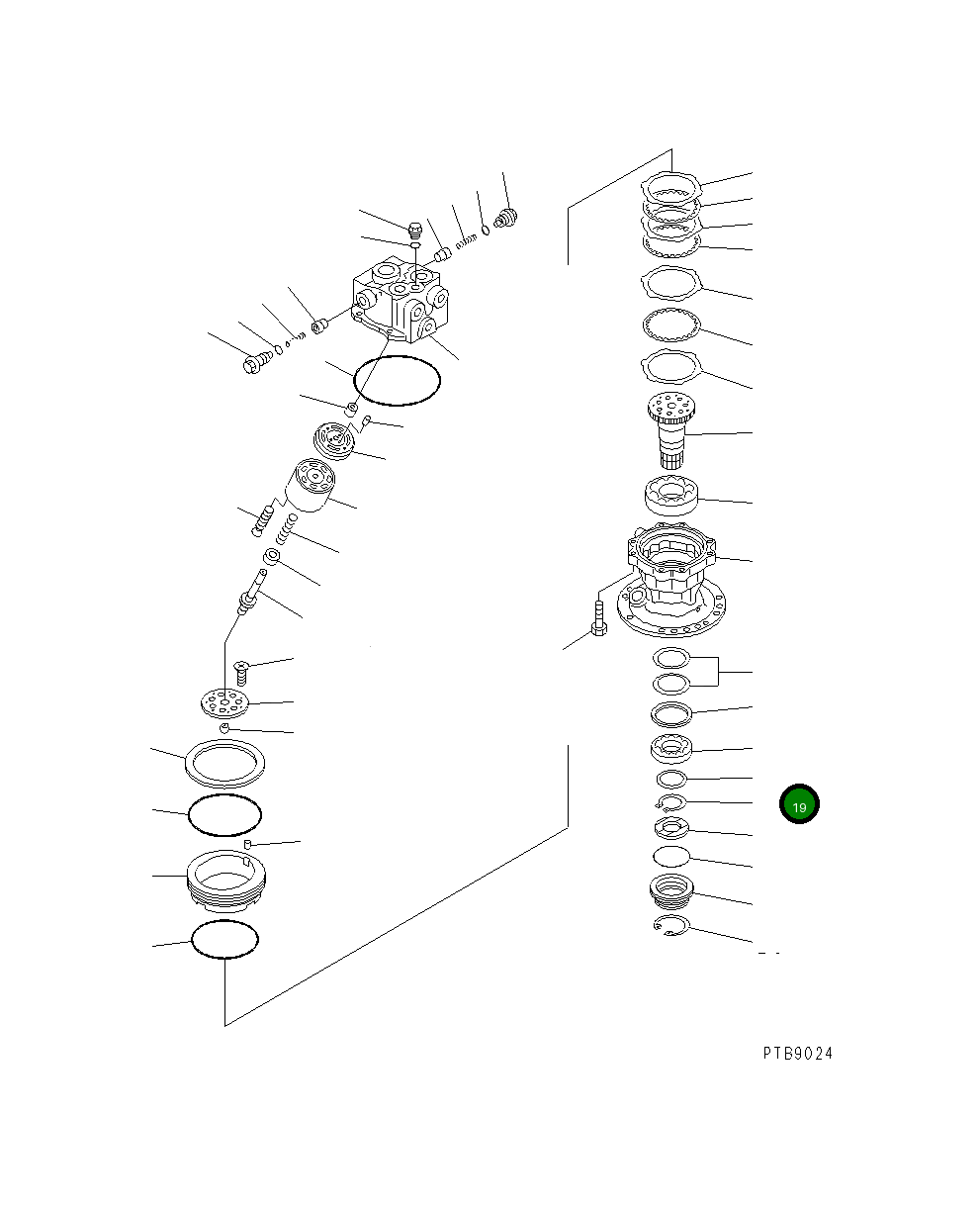 Кольцо 04064-04018 Komatsu