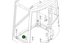 Болт 01011-D1000 Komatsu