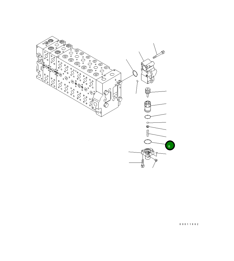 Кольцо уплотнительное (O-Ring) 723-40-87170  Komatsu