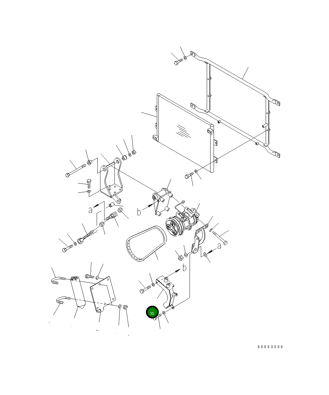 Крышка 23A-809-9340 Komatsu
