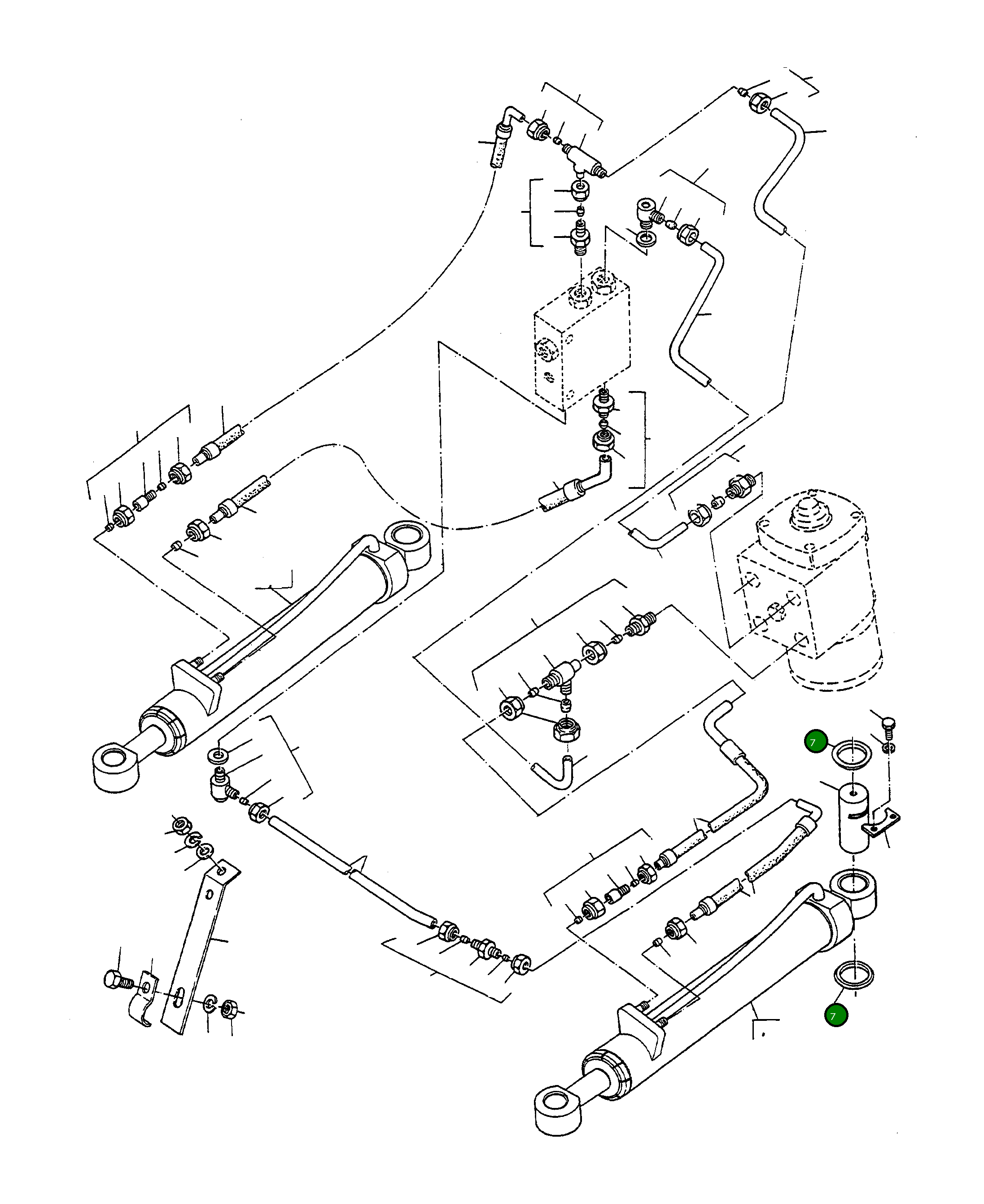 Кольцо 2950692M1 Komatsu