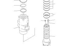Крышка 703-10-93311 Komatsu
